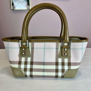 Burberry Nova Check Mini Tote